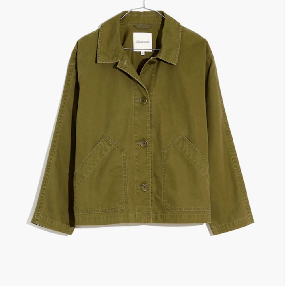 Madewell Utility Jacket in Olive